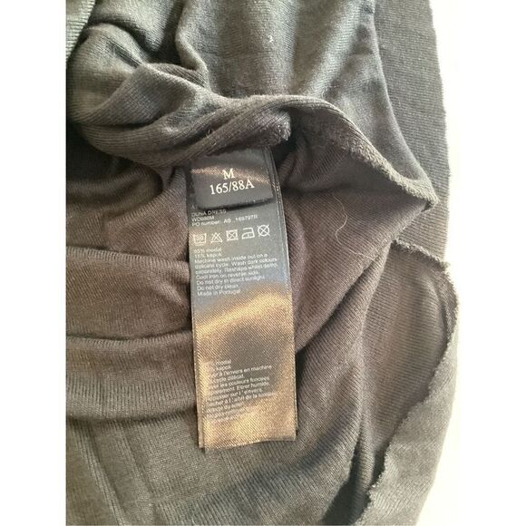 NWT ALLSAINTS Womens Duna Dress Sz M Graphite $178.00 NEW - Picture 10 of 11